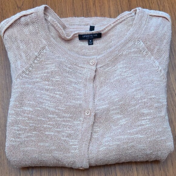 Lafayette 148 New York Tops - Lightweight Linen Cardigan Set